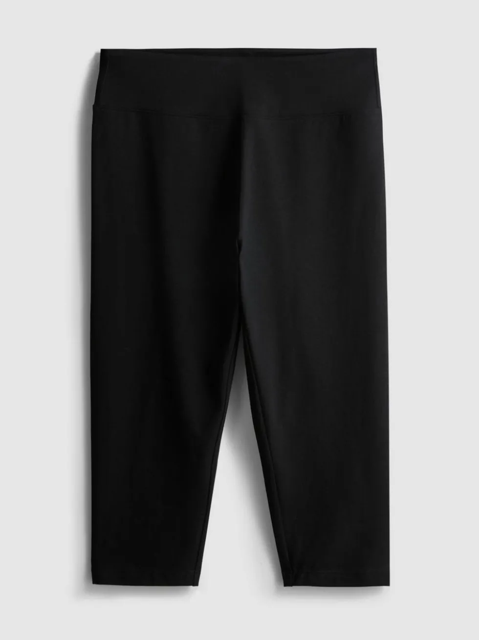 Capri-Leggings mit hohem Baumwollanteil und hohem Bund
