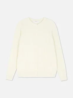 Cardigan mit Rundhalsausschnitt