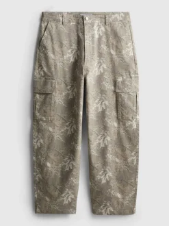Cargohose in Camouflageoptik