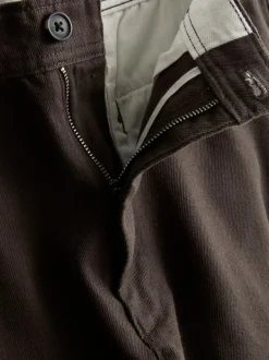 Chinohose mit mittlerer Leibhöhe