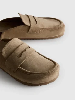 Clog-Sandalen im Loafer-Stil