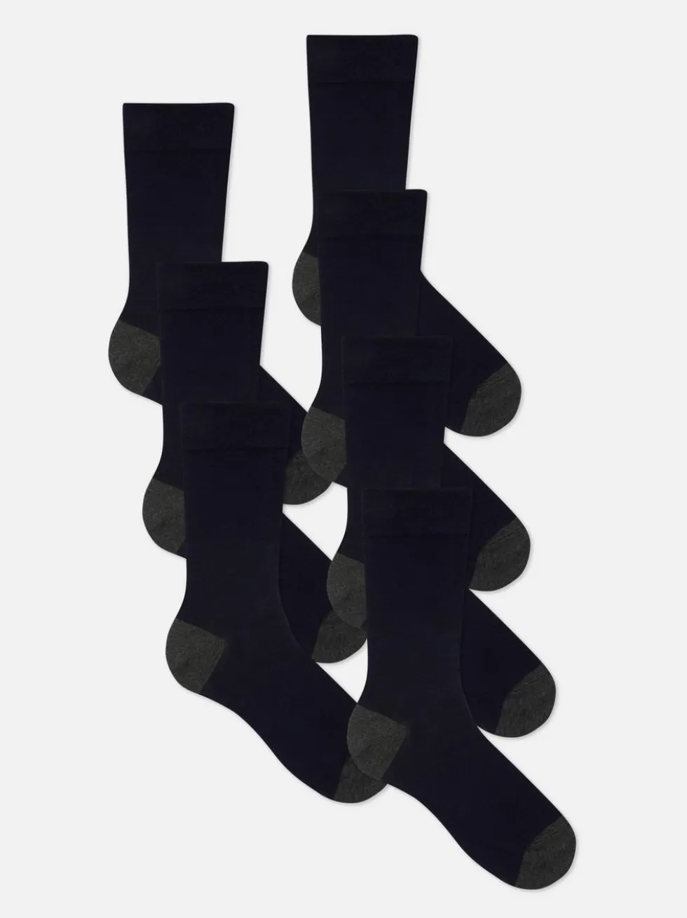 Crew-Socken, 7er-Pack