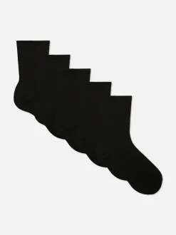 Crew-Socken, 5er-Pack