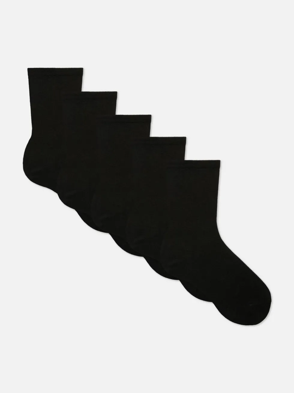 Crew-Socken, 5er-Pack
