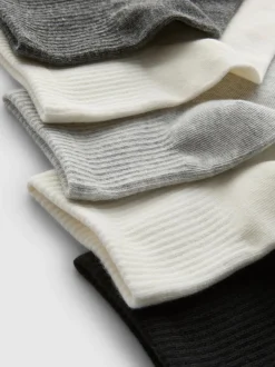 Crew Socken in Viertellänge, 5er-Pack