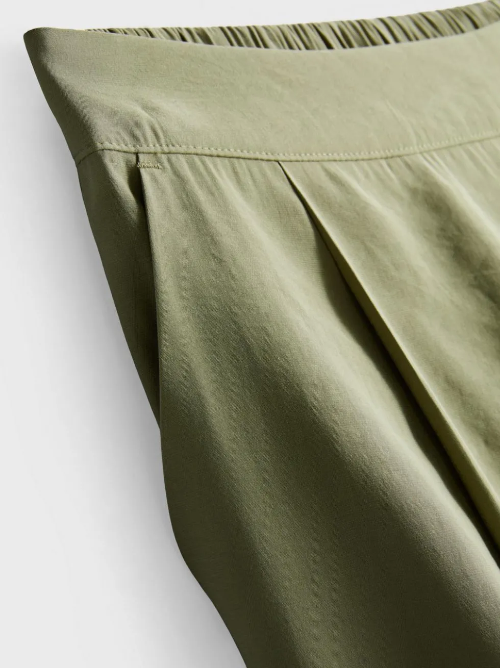 Culotte mit weitem Bein und mittlerer Leibhöhe