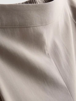 Culotte mit weitem Bein und mittlerer Leibhöhe