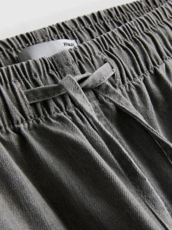 Denim-Jogginghose mit geradem Bein