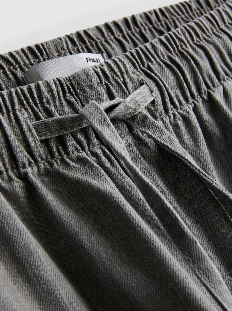 Denim-Jogginghose mit geradem Bein