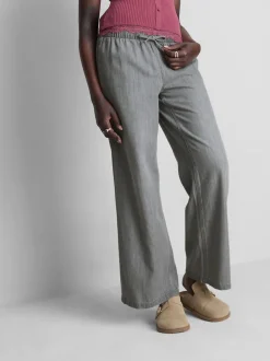 Denim-Jogginghose mit geradem Bein