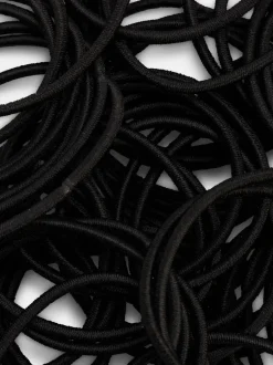 Dicke, elastische Haargummis, 60er-Pack