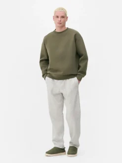 Dicke Essential-Jogginghose mit geradem Bein