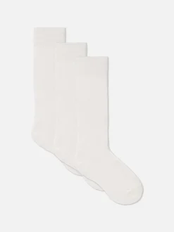 Dicke, gerippte Socken, 3er-Pack