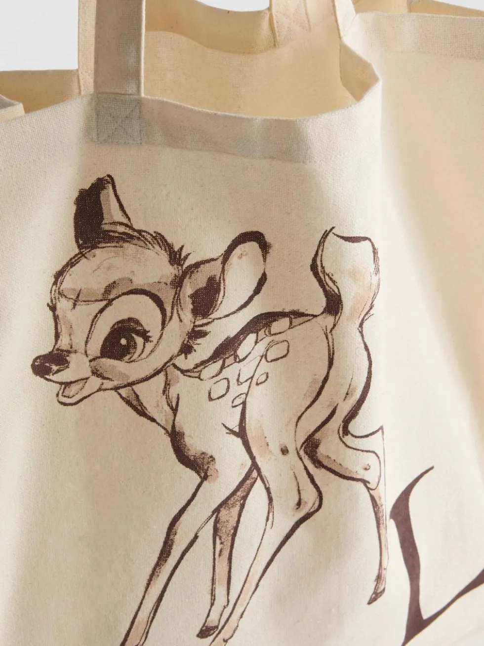 „Disney Bambi“ Tragetasche mit Initiale