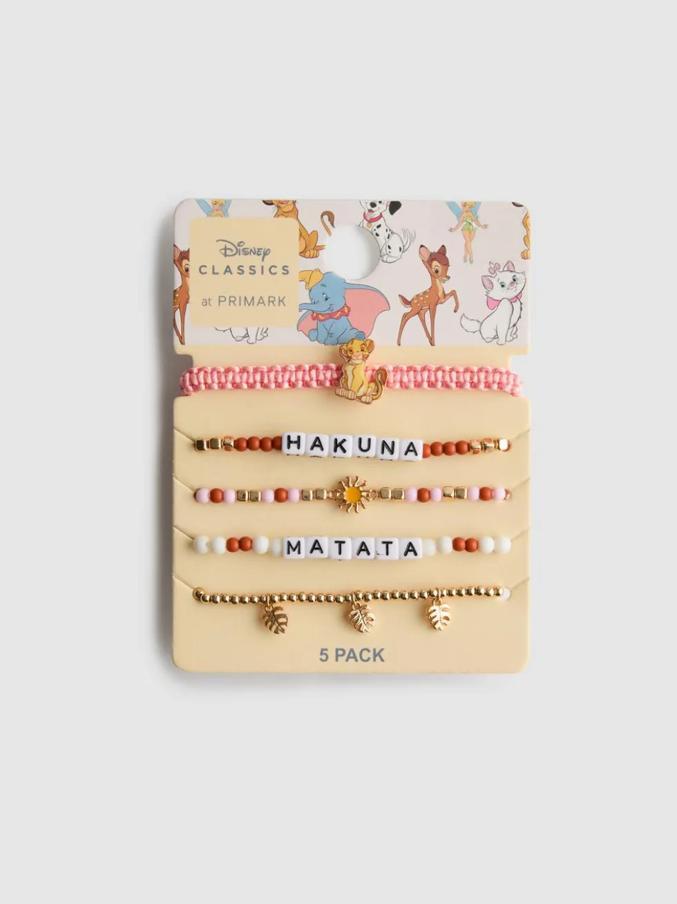 „Disney Der König der Löwen“ Armbandset, 5er-Pack
