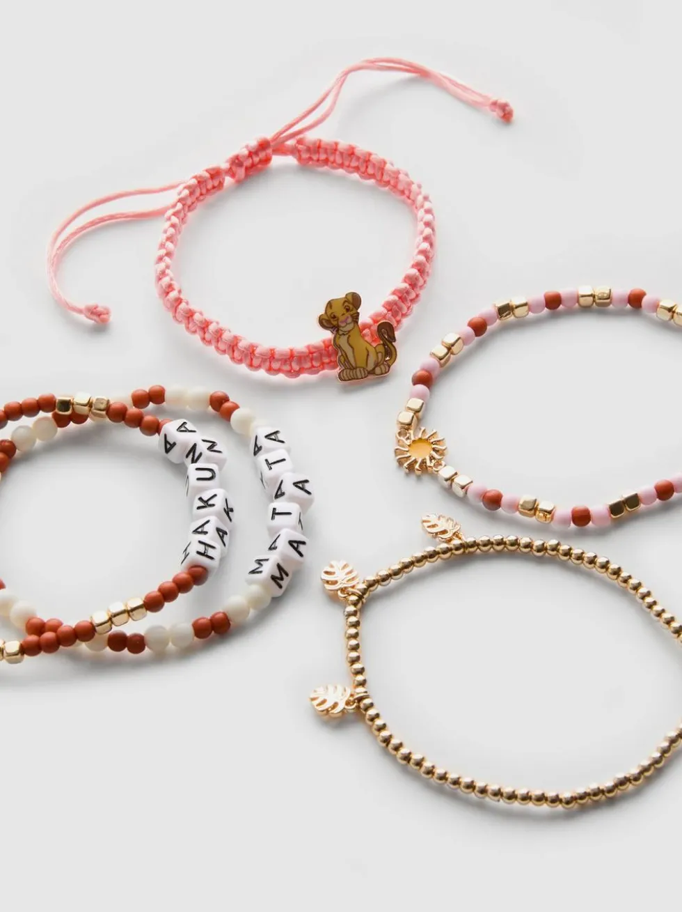 „Disney Der König der Löwen“ Armbandset, 5er-Pack