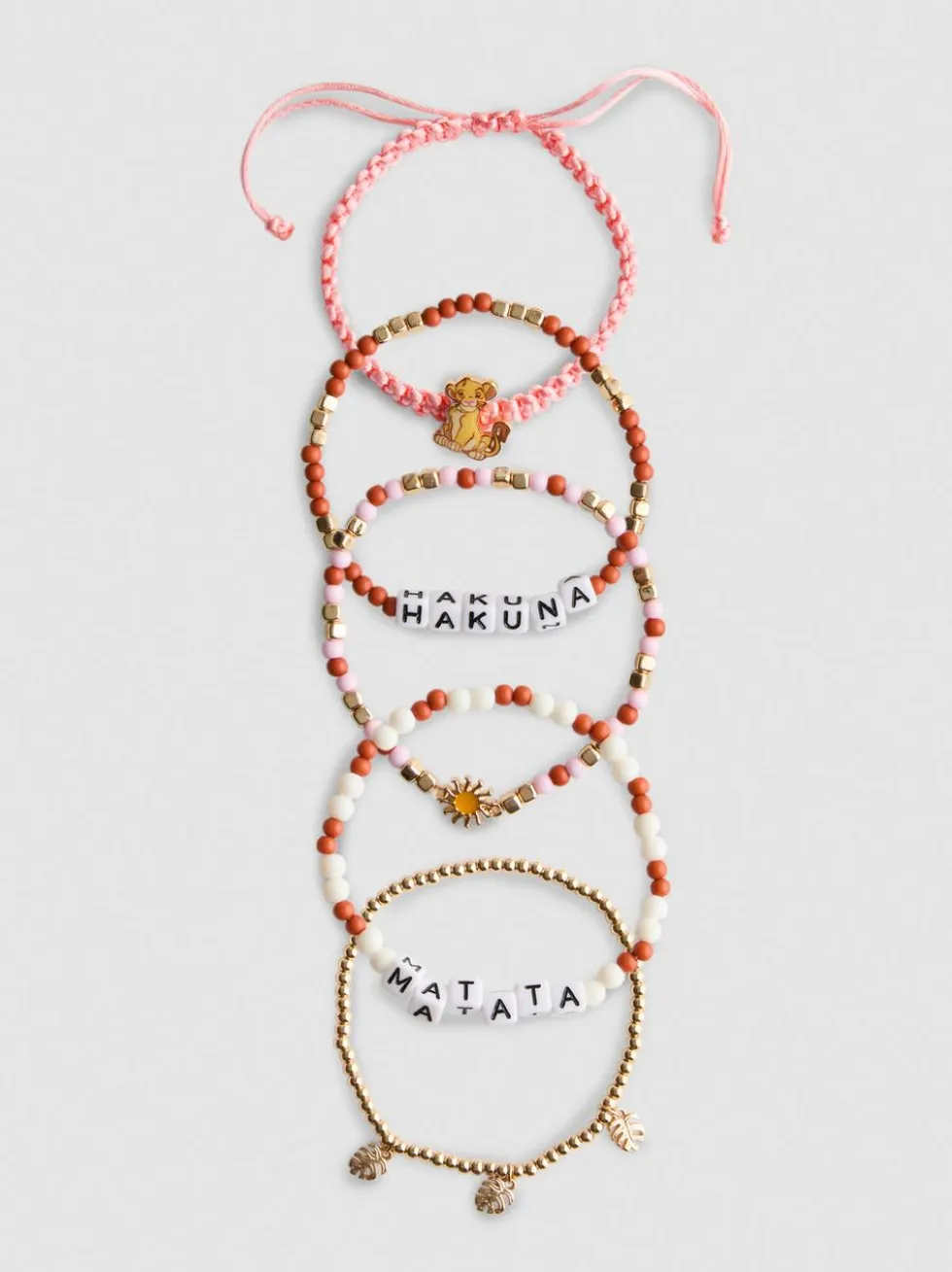 „Disney Der König der Löwen“ Armbandset, 5er-Pack