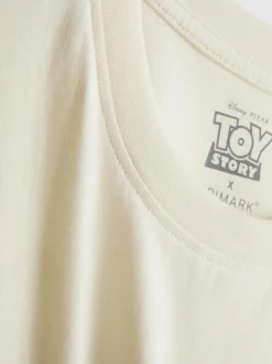 „Disney Pixar Toy Story“ T-Shirt aus reiner Baumwolle mit Grafik