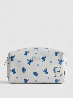 „Disney Stitch“ Make-up-Tasche mit Initiale