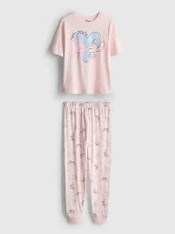 „Disney Stitch und Engel“ Schlafanzug aus reiner Baumwolle