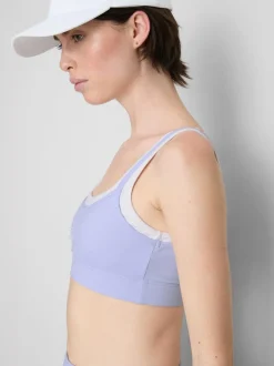 Doppellagiges, bauchfreies Active-Top