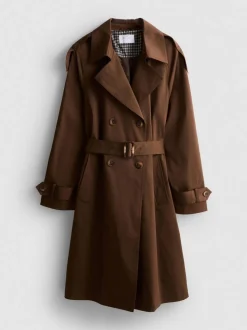 Doppelreihiger „By Coleen“ Midi-Trenchcoat