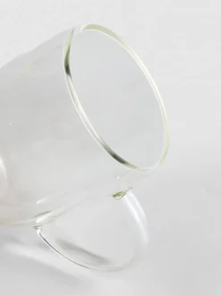 Doppelwandige Glastasse