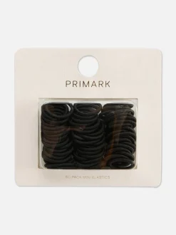 Elastische Mini-Haargummis, 60er-Pack