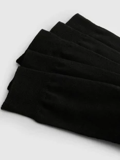 Elegante Crew-Socken, 5er-Pack