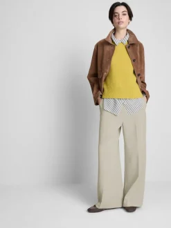 Elegante Hose mit weitem Bein