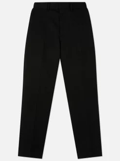 Elegante Slim-Fit-Twillhose