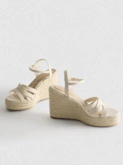 Espadrilles mit Keilabsatz