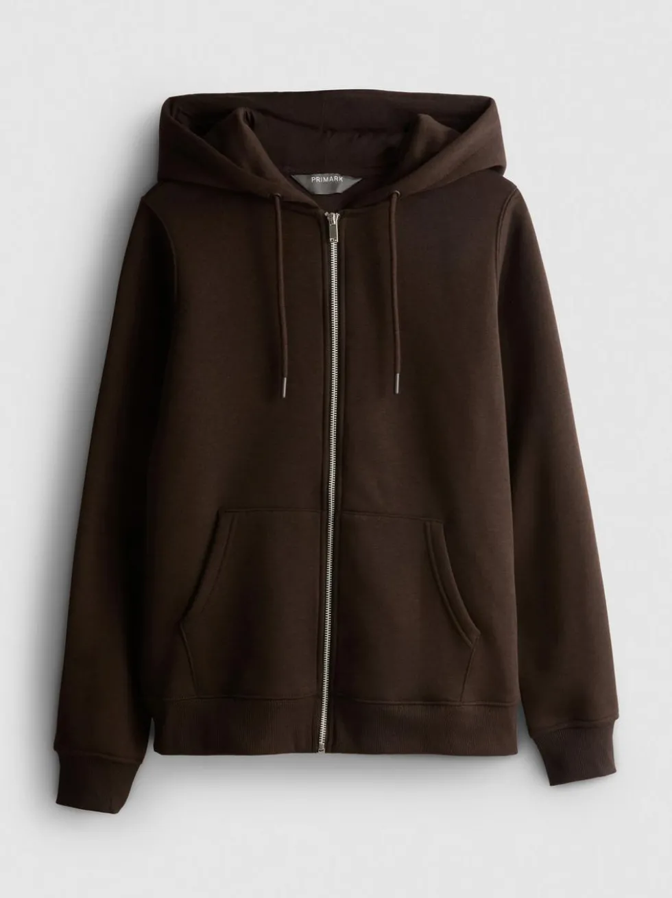 Essential Hoodie aus Baumwollmischung mit Reißverschluss