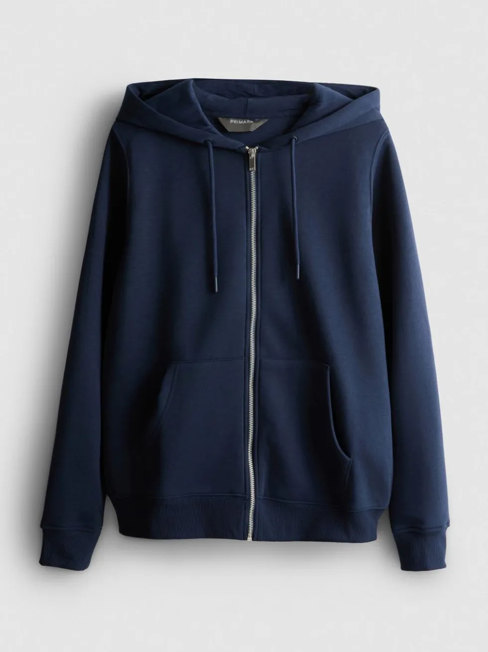 Essential Hoodie aus Baumwollmischung mit Reißverschluss
