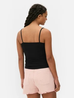 Essential-Jersey-Trägertop mit Stretchanteil