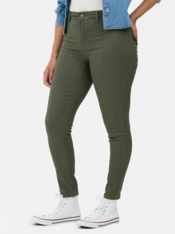 Essential Skinny-Jeans mit mittelhohem Bund | Normale Passform