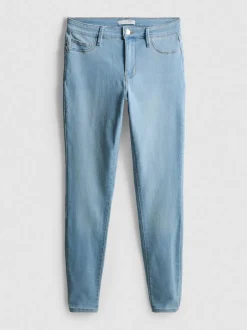Essential Skinny-Jeans mit mittelhohem Bund | Normale Passform