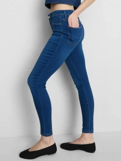 Essential Skinny-Jeans mit mittelhohem Bund | Normale Passform