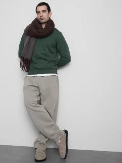 Essential-Sweatshirt mit Rundhalsausschnitt