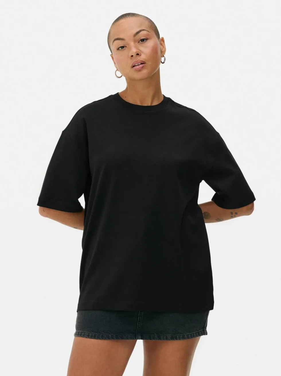 Essential-T-Shirt aus Jersey im Oversized-Look