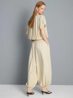 Fallschirmhose mit hohem Bund