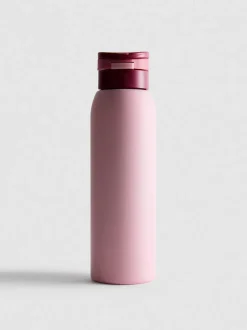 Farbblock-Trinkflasche