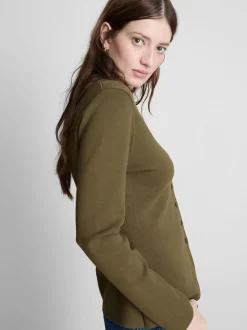 Figurbetonter, langärmeliger „The Edit“ Cardigan