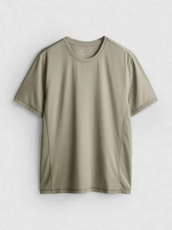 Fitness-T-Shirt mit Einsätzen