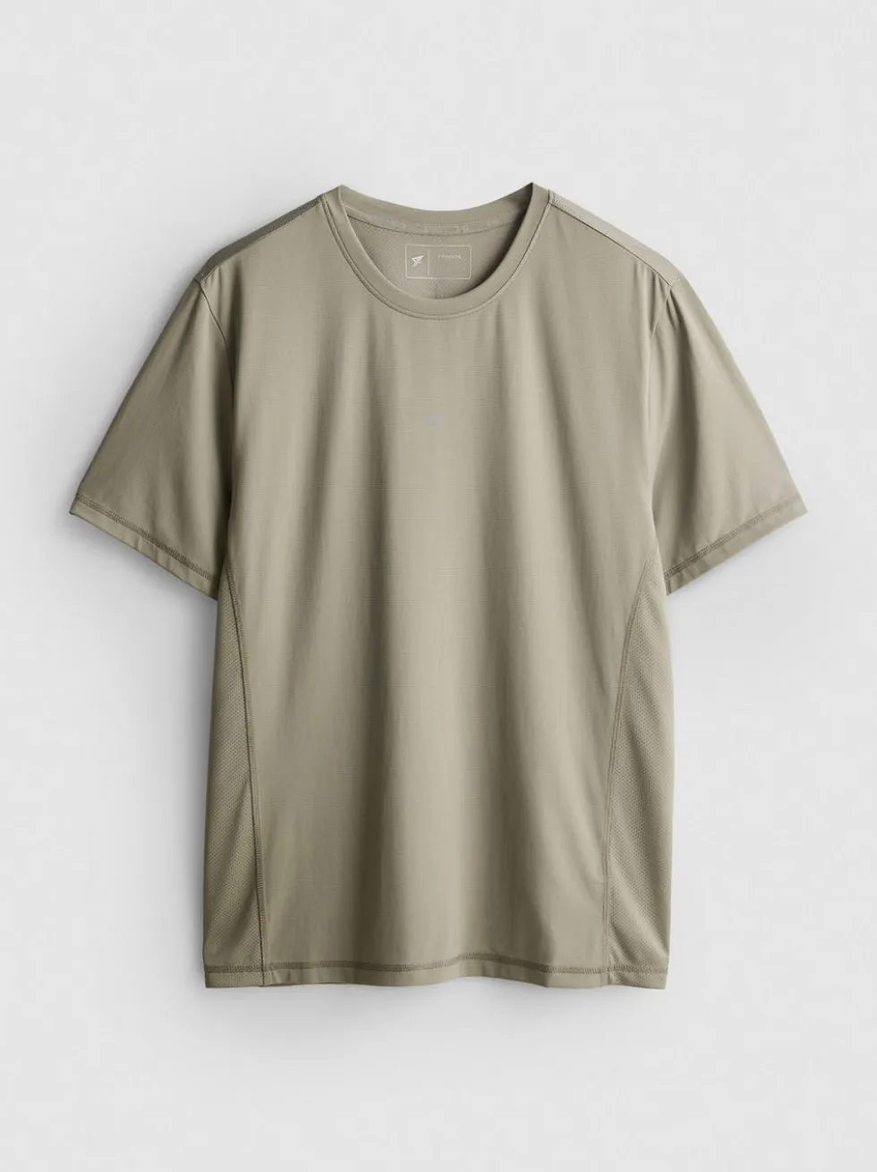Fitness-T-Shirt mit Einsätzen
