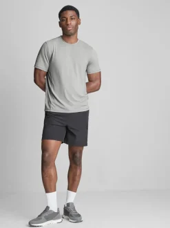 Fitness-T-Shirt mit Einsätzen