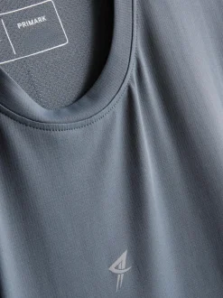 Fitness-T-Shirt mit Einsätzen