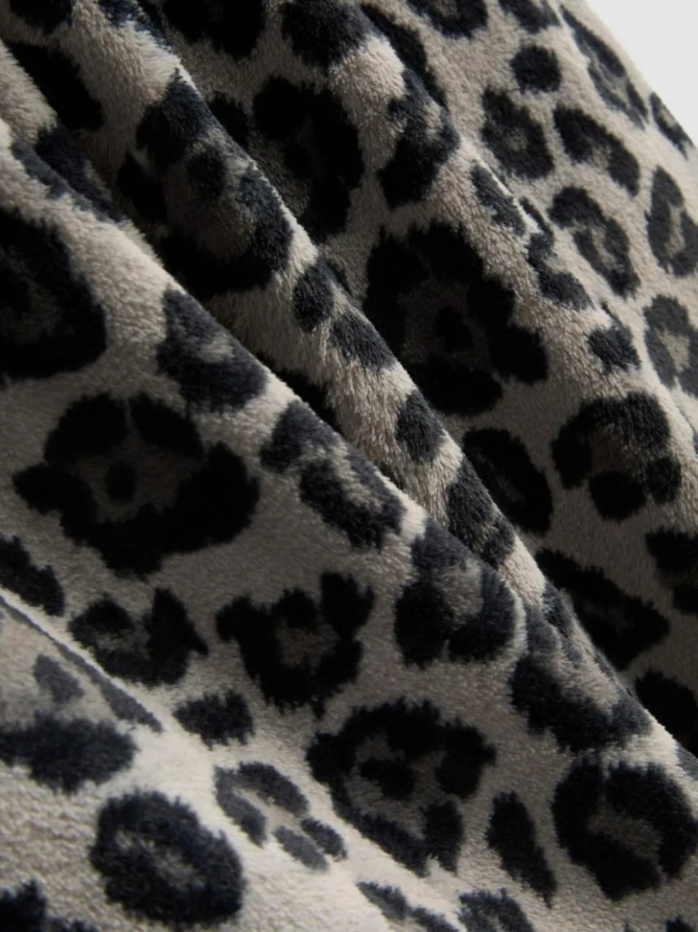 Flauschige „Bratz“ Schlafanzughose mit Leopardenmuster