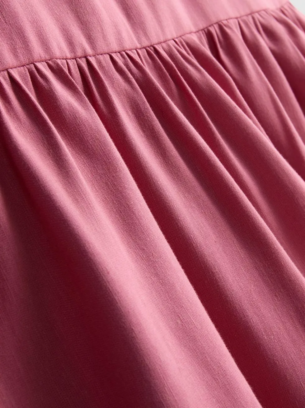 Fließendes Minikleid in A-Linie