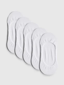 Füßlinge aus Baumwolle, 5er-Pack